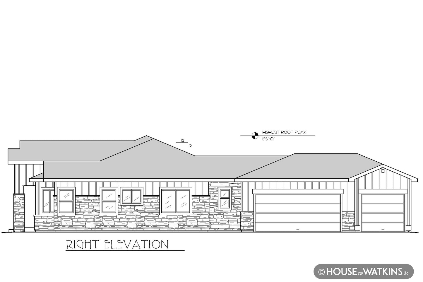 Seabreeze 3 Car Garage