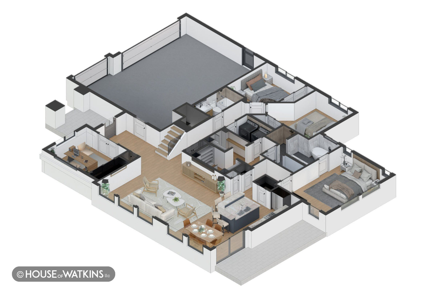 Cottage Retreat House Plan