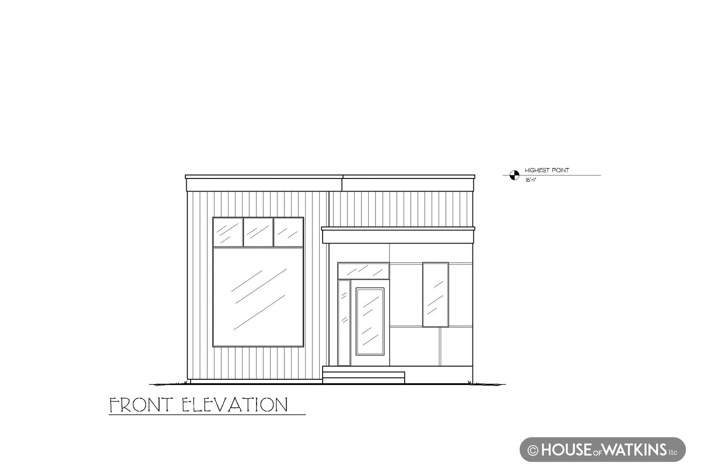 Narrow Lot House Plan