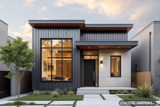 Narrow Lot House Plan
