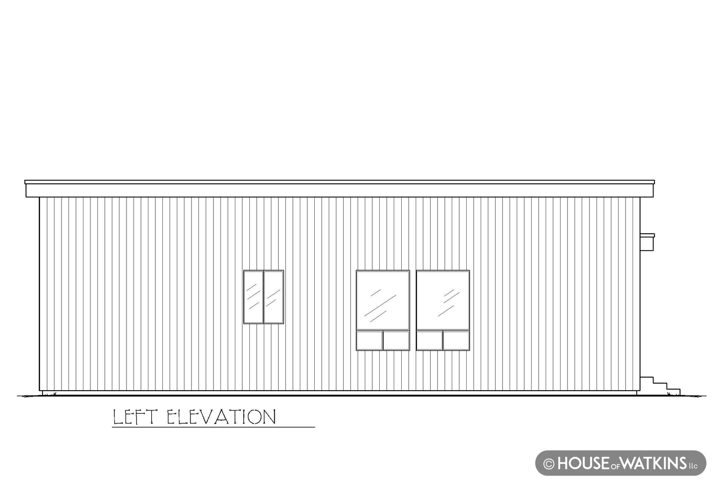 Narrow Lot House Plan