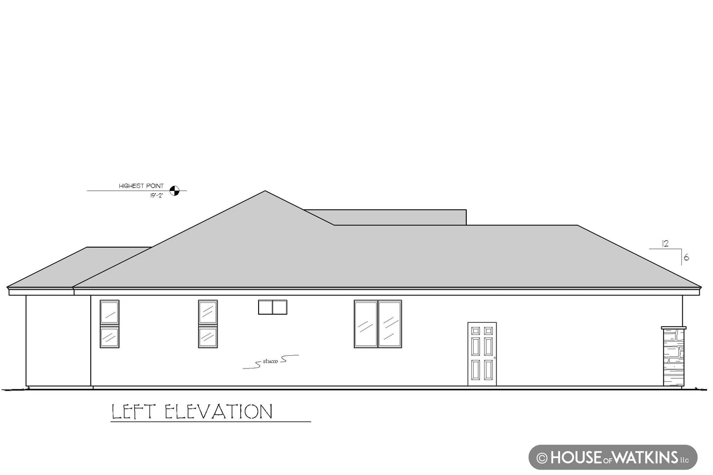 Crystal Creek Side Load Garage