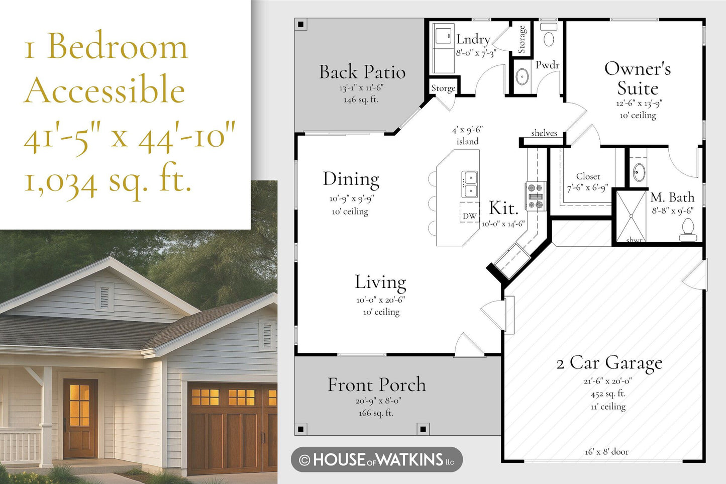 1 Bedroom Farmhouse