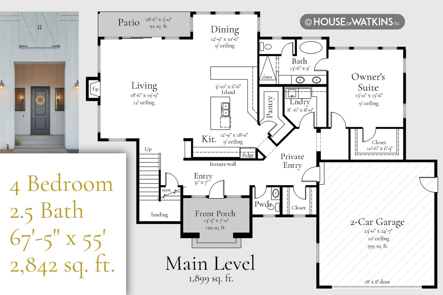 Rosebud House Plan